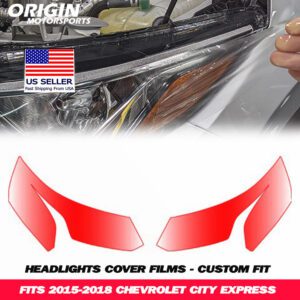 2015-2018 Chevrolet CITY EXPRESS Precut Headlight PPF Clear Paint Protection Film Kit 2015-2018 Chevrolet CITY EXPRESS Precut Headlight PPF Clear Paint Protection Film Kit
