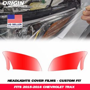 2015-2016 Chevrolet TRAX Precut Headlight PPF Clear Paint Protection Film Kit 2015-2016 Chevrolet TRAX Precut Headlight PPF Clear Paint Protection Film Kit