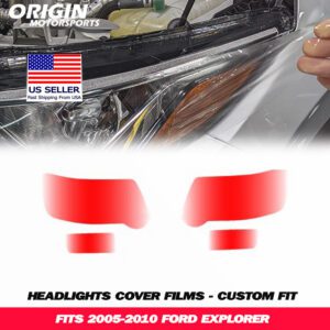 2005-2010 Ford EXPLORER Precut Headlight PPF Clear Paint Protection Film Kit 2005-2010 Ford EXPLORER Precut Headlight PPF Clear Paint Protection Film Kit