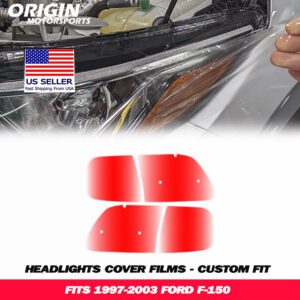 1997-2003 Ford F-150 Precut Headlight PPF Clear Paint Protection Film Kit 1997-2003 Ford F-150 Precut Headlight PPF Clear Paint Protection Film Kit