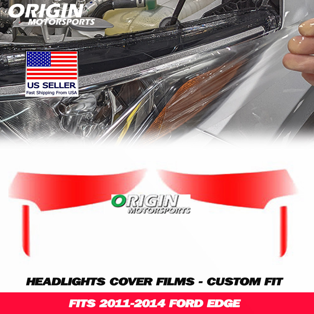 2011-2014 Ford EDGE Precut Headlight PPF Clear Paint Protection Film Kit 2011-2014 Ford EDGE Precut Headlight PPF Clear Paint Protection Film Kit