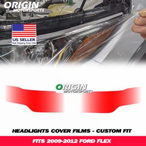 2009-2012 Ford FLEX Precut Headlight PPF Clear Paint Protection Film Kit 2009-2012 Ford FLEX Precut Headlight PPF Clear Paint Protection Film Kit