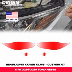 2014-2019 Ford FIESTA Precut Headlight PPF Clear Paint Protection Film Kit 2014-2019 Ford FIESTA Precut Headlight PPF Clear Paint Protection Film Kit