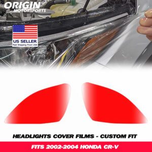 2002-2004 Honda CR-V Precut Headlight PPF Clear Paint Protection Film Kit 2002-2004 Honda CR-V Precut Headlight PPF Clear Paint Protection Film Kit