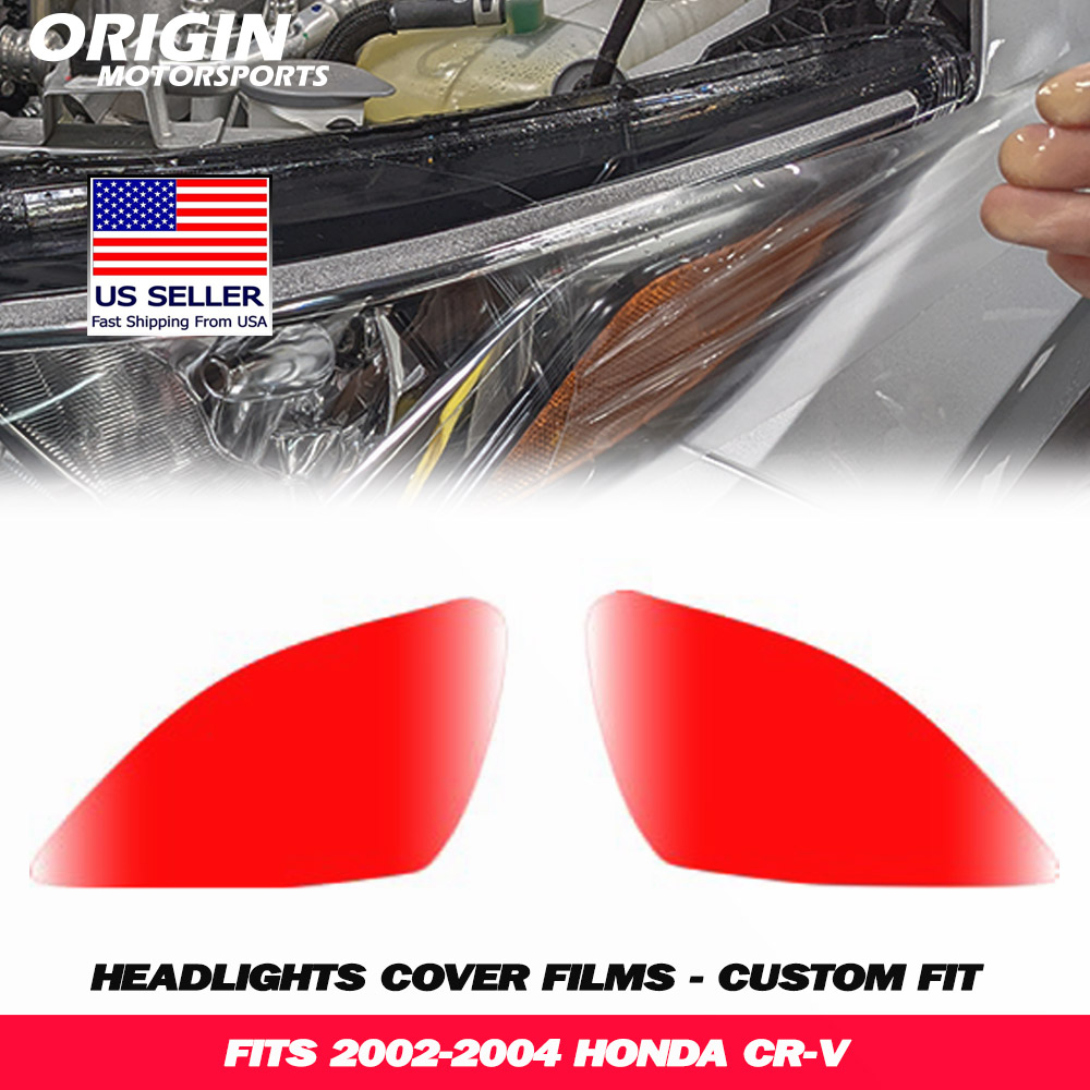 2002-2004 Honda CR-V Precut Headlight PPF Clear Paint Protection Film Kit