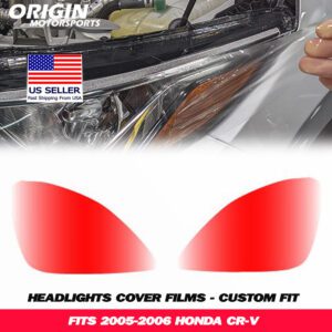 2005-2006 Honda CR-V Precut Headlight PPF Clear Paint Protection Film Kit 2005-2006 Honda CR-V Precut Headlight PPF Clear Paint Protection Film Kit