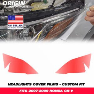 2007-2009 Honda CR-V Precut Headlight PPF Clear Paint Protection Film Kit 2007-2009 Honda CR-V Precut Headlight PPF Clear Paint Protection Film Kit