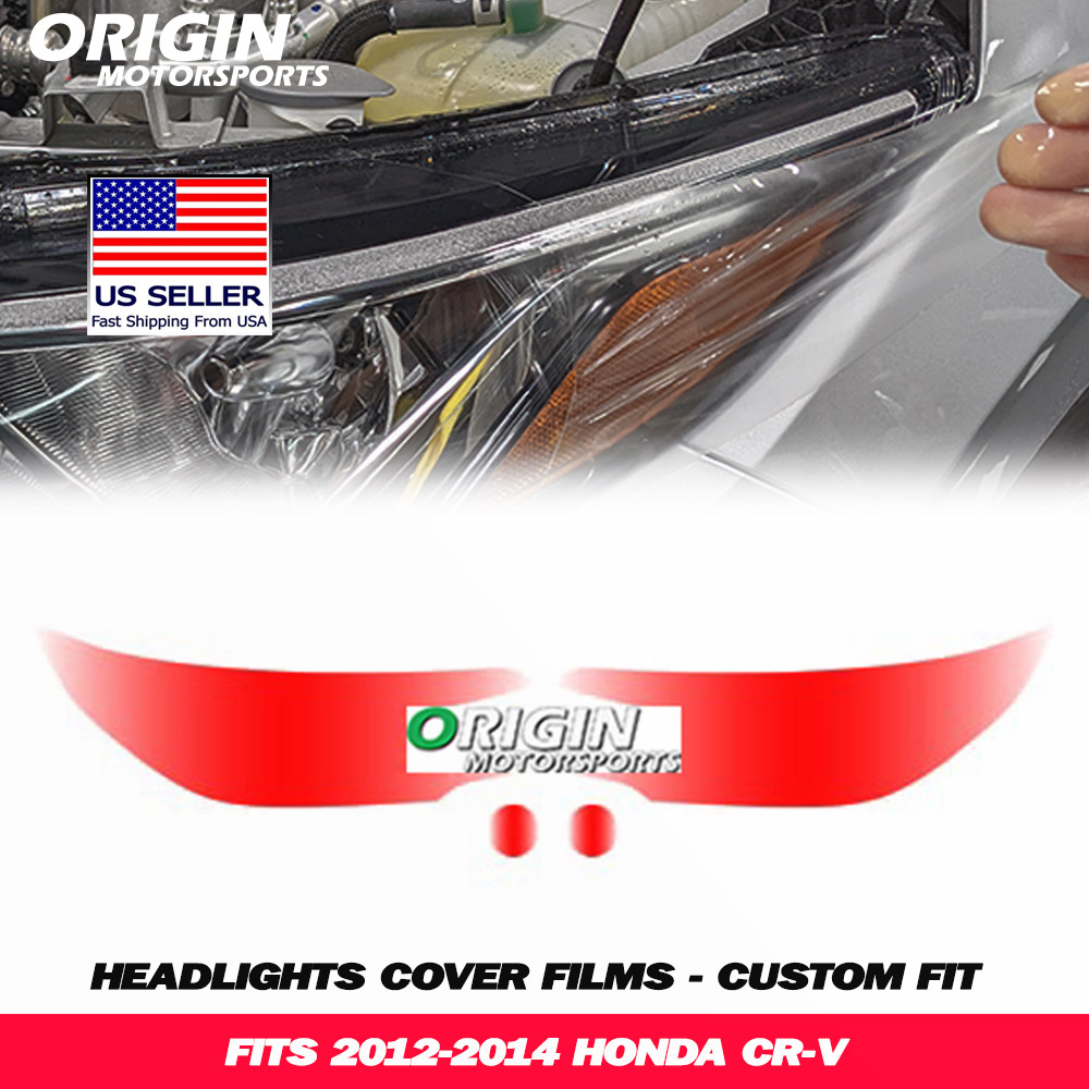 2012-2014 Honda CR-V Precut Headlight PPF Clear Paint Protection Film Kit 2012-2014 Honda CR-V Precut Headlight PPF Clear Paint Protection Film Kit