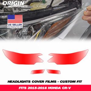 2015-2016 Honda CR-V Precut Headlight PPF Clear Paint Protection Film Kit 2015-2016 Honda CR-V Precut Headlight PPF Clear Paint Protection Film Kit