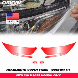 2017-2022 Honda CR-V Precut Headlight PPF Clear Paint Protection Film Kit 2017-2022 Honda CR-V Precut Headlight PPF Clear Paint Protection Film Kit
