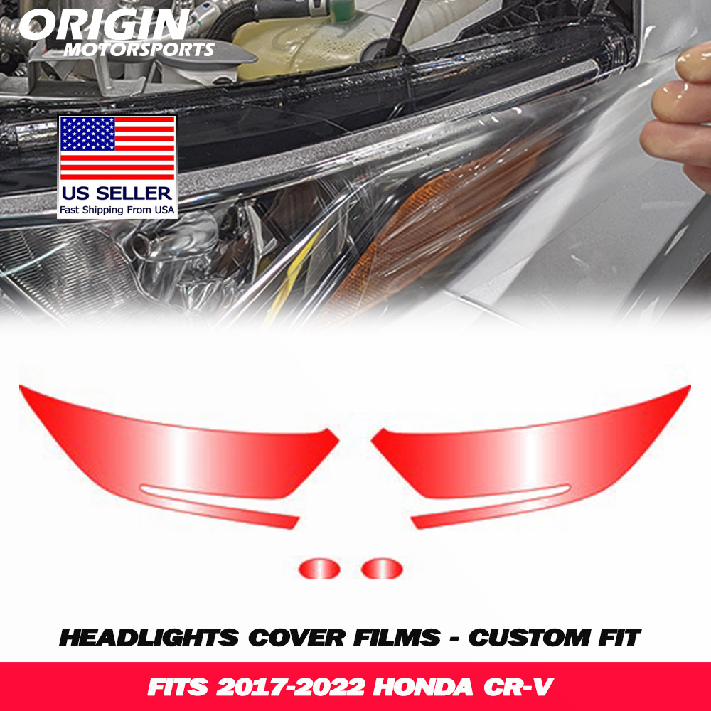 2017-2022 Honda CR-V Precut Headlight PPF Clear Paint Protection Film Kit