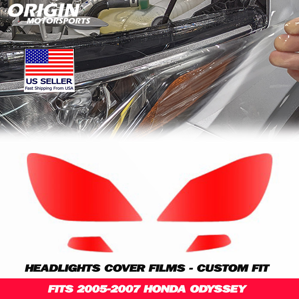 2005-2007 Honda ODYSSEY Precut Headlight PPF Clear Paint Protection Film Kit 2005-2007 Honda ODYSSEY Precut Headlight PPF Clear Paint Protection Film Kit