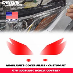 2008-2010 Honda ODYSSEY Precut Headlight PPF Clear Paint Protection Film Kit 2008-2010 Honda ODYSSEY Precut Headlight PPF Clear Paint Protection Film Kit