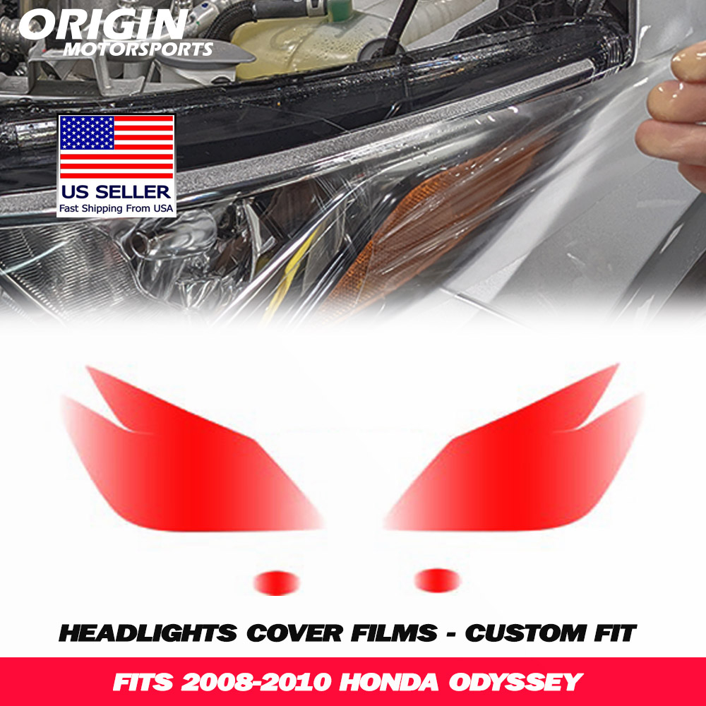 2008-2010 Honda ODYSSEY Precut Headlight PPF Clear Paint Protection Film Kit 2008-2010 Honda ODYSSEY Precut Headlight PPF Clear Paint Protection Film Kit