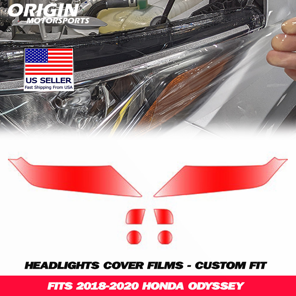 2018-2020 Honda ODYSSEY Precut Headlight PPF Clear Paint Protection Film Kit