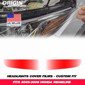 2005-2008 Honda RIDGELINE Precut Headlight PPF Clear Paint Protection Film Kit