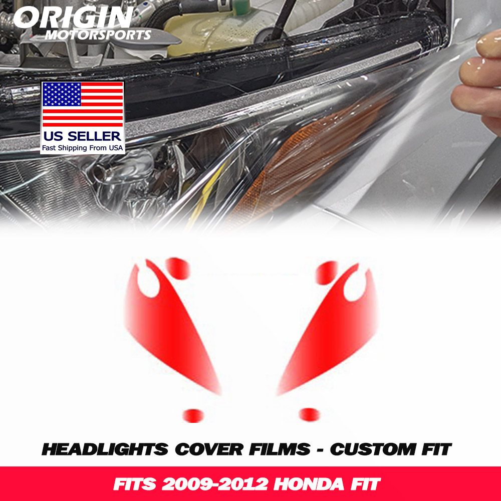 2009-2012 Honda FIT Precut Headlight PPF Clear Paint Protection Film Kit 2009-2012 Honda FIT Precut Headlight PPF Clear Paint Protection Film Kit