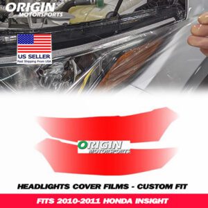 2010-2011 Honda INSIGHT Precut Headlight PPF Clear Paint Protection Film Kit 2010-2011 Honda INSIGHT Precut Headlight PPF Clear Paint Protection Film Kit