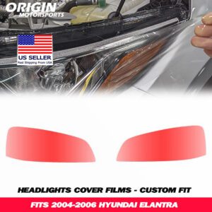 2004-2006 Hyundai ELANTRA Precut Headlight PPF Clear Paint Protection Film Kit 2004-2006 Hyundai ELANTRA Precut Headlight PPF Clear Paint Protection Film Kit