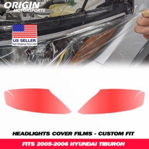 2005-2006 Hyundai TIBURON Precut Headlight PPF Clear Paint Protection Film Kit 2005-2006 Hyundai TIBURON Precut Headlight PPF Clear Paint Protection Film Kit