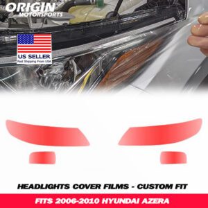 2006-2010 Hyundai AZERA Precut Headlight PPF Clear Paint Protection Film Kit 2006-2010 Hyundai AZERA Precut Headlight PPF Clear Paint Protection Film Kit