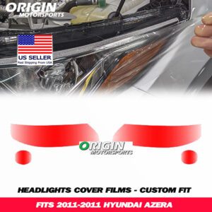 2011-2011 Hyundai AZERA Precut Headlight PPF Clear Paint Protection Film Kit