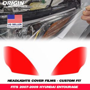 2007-2009 Hyundai ENTOURAGE Precut Headlight PPF Clear Paint Protection Film Kit 2007-2009 Hyundai ENTOURAGE Precut Headlight PPF Clear Paint Protection Film Kit
