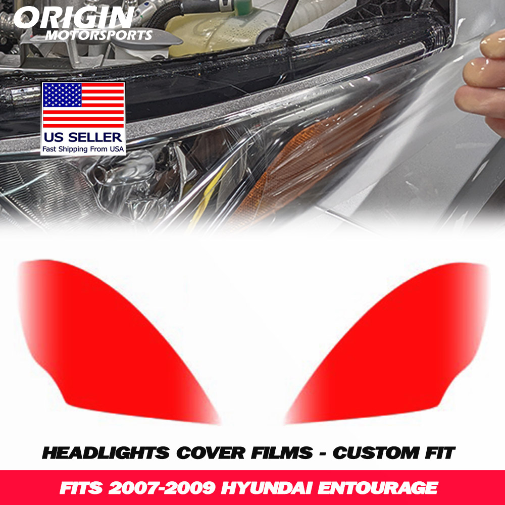 2007-2009 Hyundai ENTOURAGE Precut Headlight PPF Clear Paint Protection Film Kit