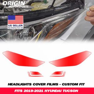 2019-2021 Hyundai TUCSON Precut Headlight PPF Clear Paint Protection Film Kit 2019-2021 Hyundai TUCSON Precut Headlight PPF Clear Paint Protection Film Kit