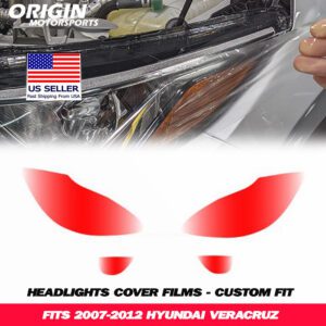 2007-2012 Hyundai VERACRUZ Precut Headlight PPF Clear Paint Protection Film Kit 2007-2012 Hyundai VERACRUZ Precut Headlight PPF Clear Paint Protection Film Kit