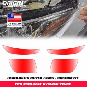 2020-2022 Hyundai VENUE Precut Headlight PPF Clear Paint Protection Film Kit