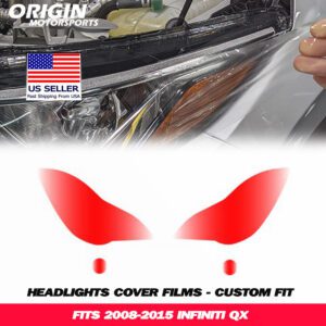 2008-2015 Infiniti QX Precut Headlight PPF Clear Paint Protection Film Kit 2008-2015 Infiniti QX Precut Headlight PPF Clear Paint Protection Film Kit