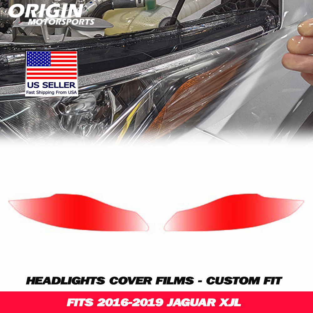 2016-2019 Jaguar XJL Precut Headlight PPF Clear Paint Protection Film Kit 2016-2019 Jaguar XJL Precut Headlight PPF Clear Paint Protection Film Kit