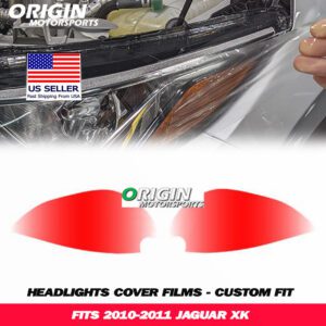 2010-2011 Jaguar XK Precut Headlight PPF Clear Paint Protection Film Kit 2010-2011 Jaguar XK Precut Headlight PPF Clear Paint Protection Film Kit
