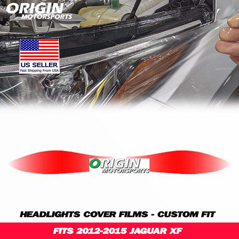 2012-2015 Jaguar XF Precut Headlight PPF Clear Paint Protection Film Kit 2012-2015 Jaguar XF Precut Headlight PPF Clear Paint Protection Film Kit