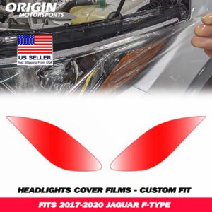 2017-2020 Jaguar F-TYPE Precut Headlight PPF Clear Paint Protection Film Kit