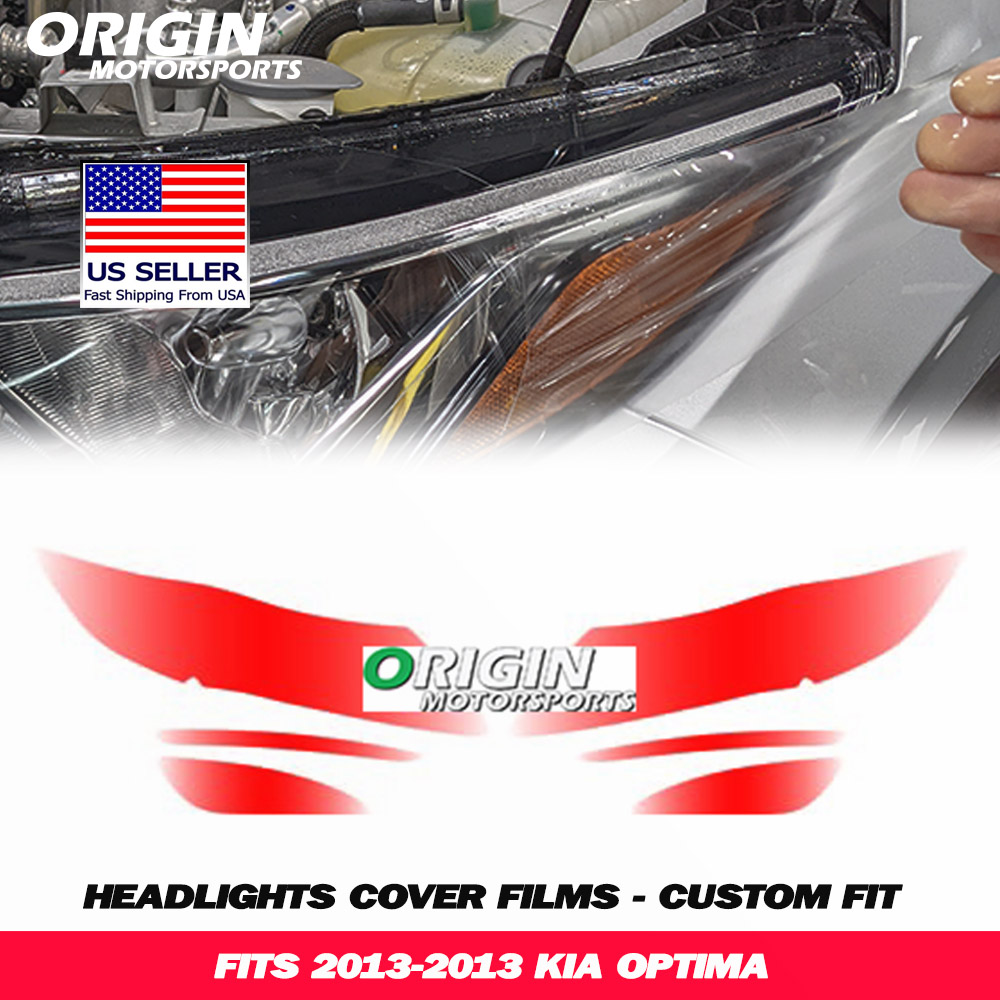 2013-2013 Kia OPTIMA Precut Headlight PPF Clear Paint Protection Film Kit