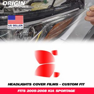 2005-2008 Kia SPORTAGE Precut Headlight PPF Clear Paint Protection Film Kit 2005-2008 Kia SPORTAGE Precut Headlight PPF Clear Paint Protection Film Kit