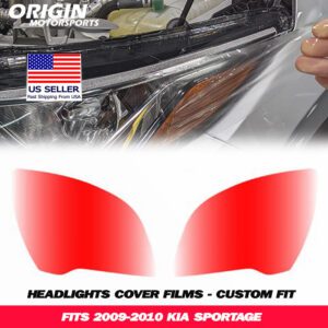 2009-2010 Kia SPORTAGE Precut Headlight PPF Clear Paint Protection Film Kit 2009-2010 Kia SPORTAGE Precut Headlight PPF Clear Paint Protection Film Kit