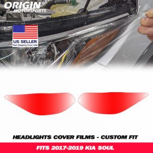 2017-2019 Kia SOUL Precut Headlight PPF Clear Paint Protection Film Kit 2017-2019 Kia SOUL Precut Headlight PPF Clear Paint Protection Film Kit