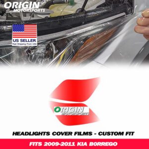 2009-2011 Kia B0RREGO Precut Headlight PPF Clear Paint Protection Film Kit 2009-2011 Kia B0RREGO Precut Headlight PPF Clear Paint Protection Film Kit
