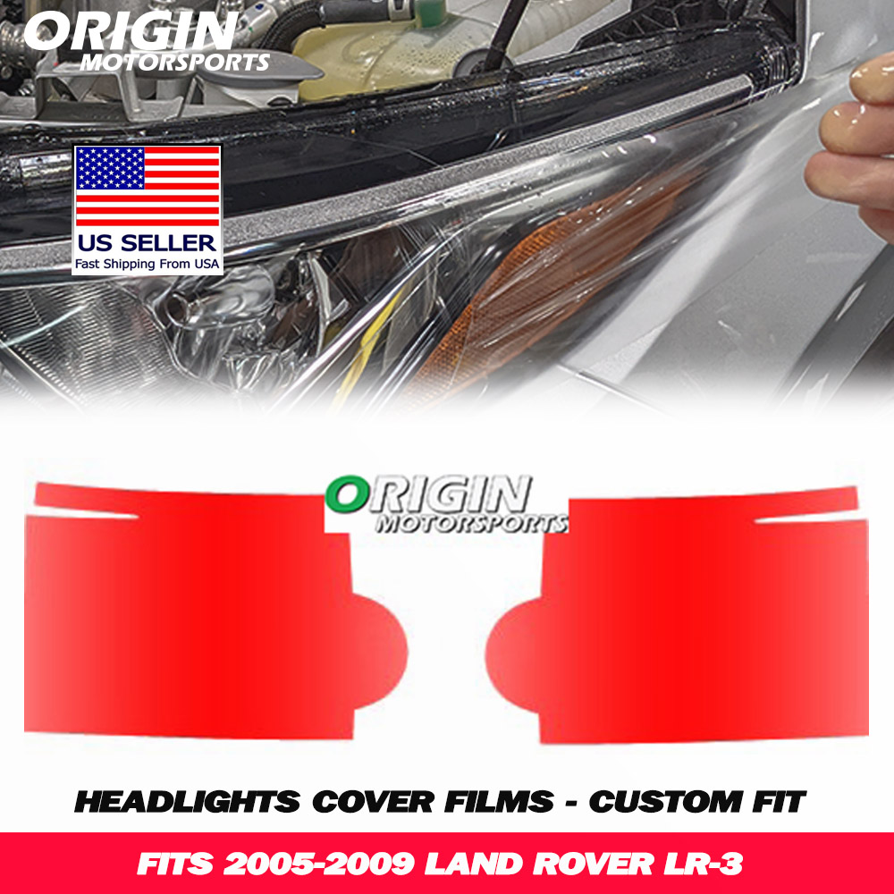 2005-2009 Land Rover LR-3 Precut Headlight PPF Clear Paint Protection Film Kit