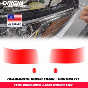2008-2012 Land Rover LR2 Precut Headlight PPF Clear Paint Protection Film Kit 2008-2012 Land Rover LR2 Precut Headlight PPF Clear Paint Protection Film Kit