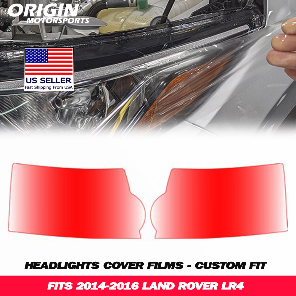 2014-2016 Land Rover LR4 Precut Headlight PPF Clear Paint Protection Film Kit