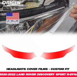 2020-2022 Land Rover DISCOVERY SPORT R-DYNAMIC Precut Headlight PPF Clear Paint Protection Film Kit