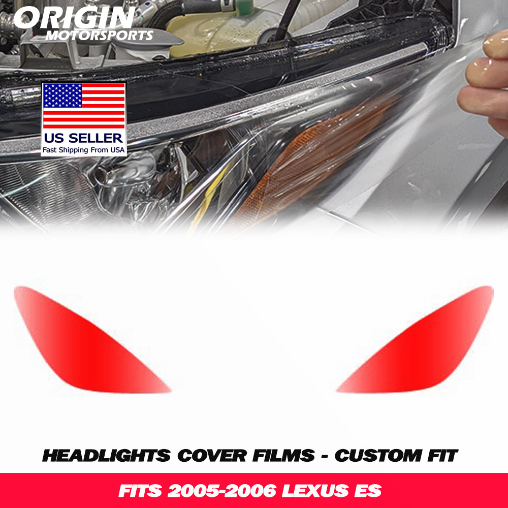 2005-2006 Lexus ES Precut Headlight PPF Clear Paint Protection Film Kit 2005-2006 Lexus ES Precut Headlight PPF Clear Paint Protection Film Kit
