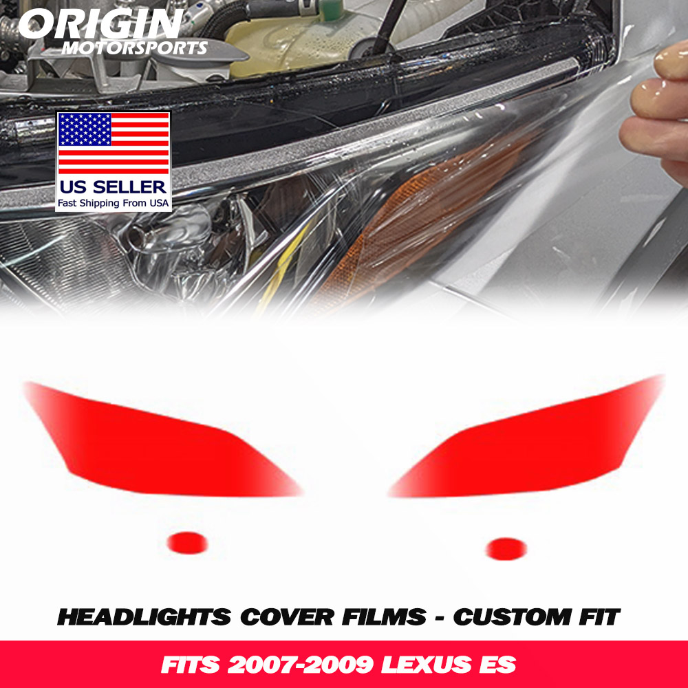 2007-2009 Lexus ES Precut Headlight PPF Clear Paint Protection Film Kit