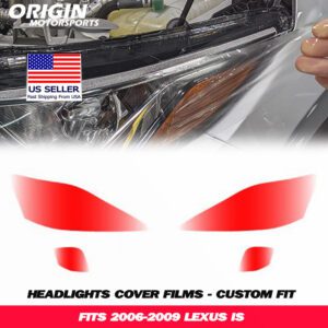 2006-2009 Lexus IS Precut Headlight PPF Clear Paint Protection Film Kit 2006-2009 Lexus IS Precut Headlight PPF Clear Paint Protection Film Kit