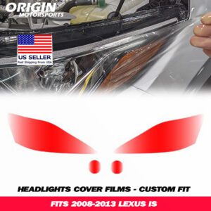 2008-2013 Lexus IS Precut Headlight PPF Clear Paint Protection Film Kit 2008-2013 Lexus IS Precut Headlight PPF Clear Paint Protection Film Kit