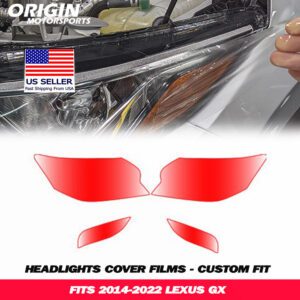 2014-2022 Lexus GX Precut Headlight PPF Clear Paint Protection Film Kit 2014-2022 Lexus GX Precut Headlight PPF Clear Paint Protection Film Kit